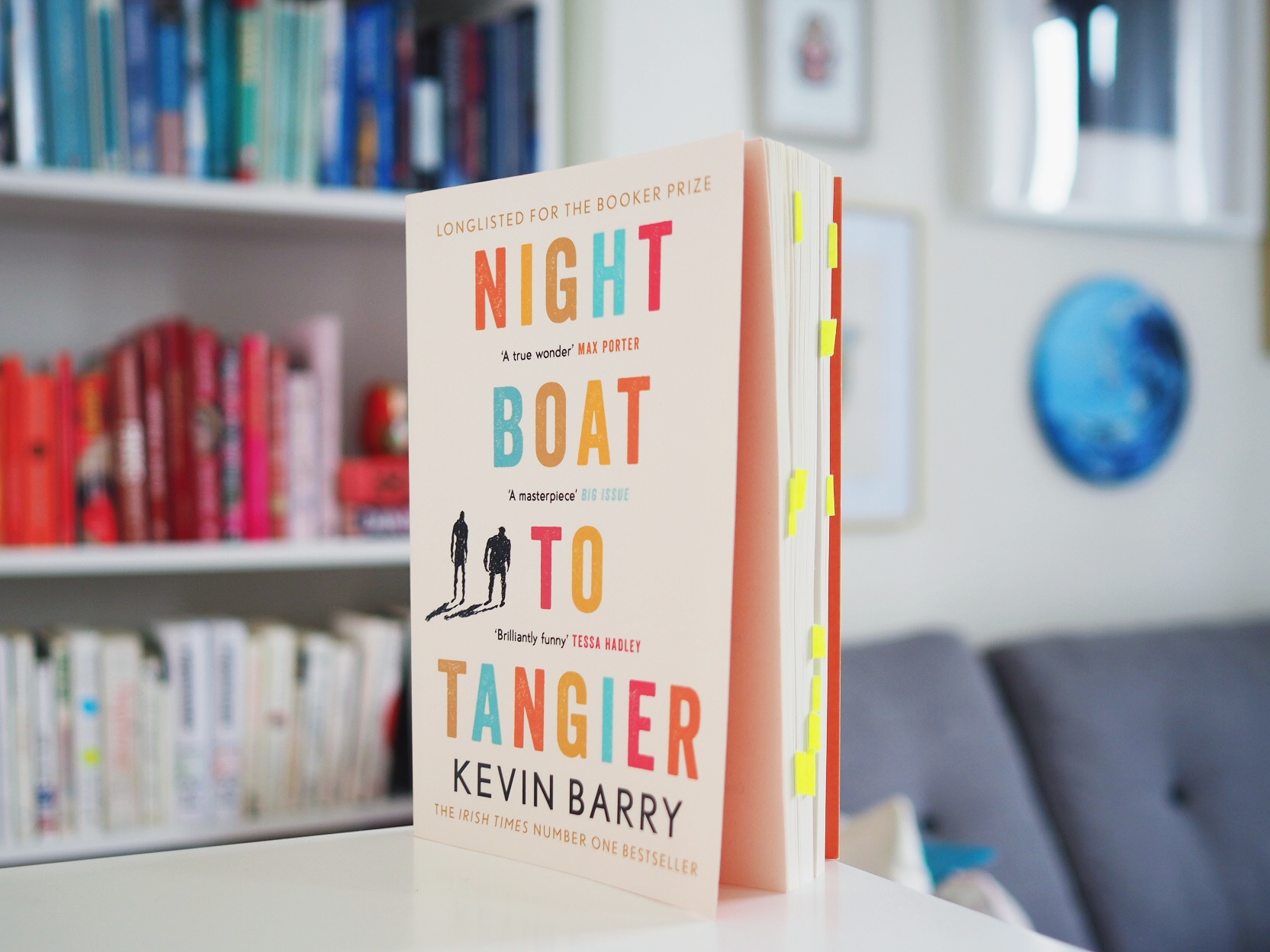 Night Boat to Tangier Kevin Barry VK READS